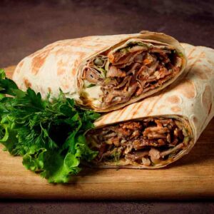 cheese steak wrap